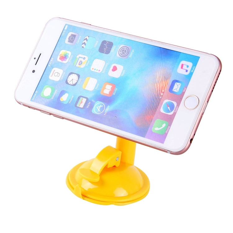 Cupula Universal Car Air Vent Mount Phone Holder, For iPhone, Samsung, Huawei, Xiaomi, HTC and Other Smartphones(Yellow) - Car Holders by buy2fix | Online Shopping UK | buy2fix