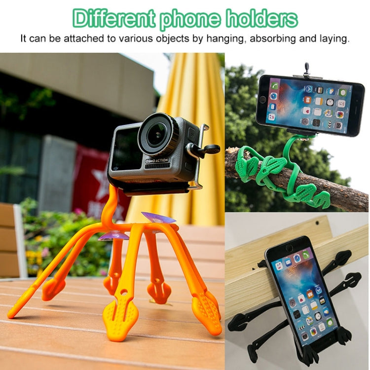 JS-G01 Car Multipurpose Bracket Octopus Mount Holder Cell Phone Holder (Green) - Car Holders by buy2fix | Online Shopping UK | buy2fix