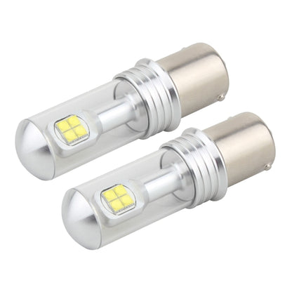 2 PCS  1156/BA15S 40W 800 LM 6000K Car Turn Light Backup Light Brake Light with 8 Lamps, DC 12V(White Light) - Arrow Turn Lights by buy2fix | Online Shopping UK | buy2fix