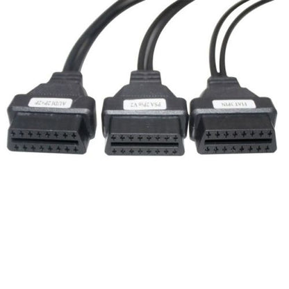 8 PCS Car Diagnostic Cable and Connector OBD2 Cable - In Car by buy2fix | Online Shopping UK | buy2fix