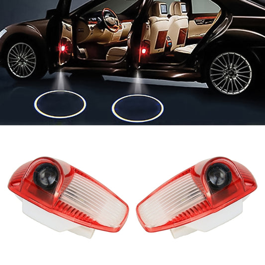 2 PCS Car Door Logo Light Brand Shadow Lights Courtesy Lamp for Porsche - Door Lights by buy2fix | Online Shopping UK | buy2fix