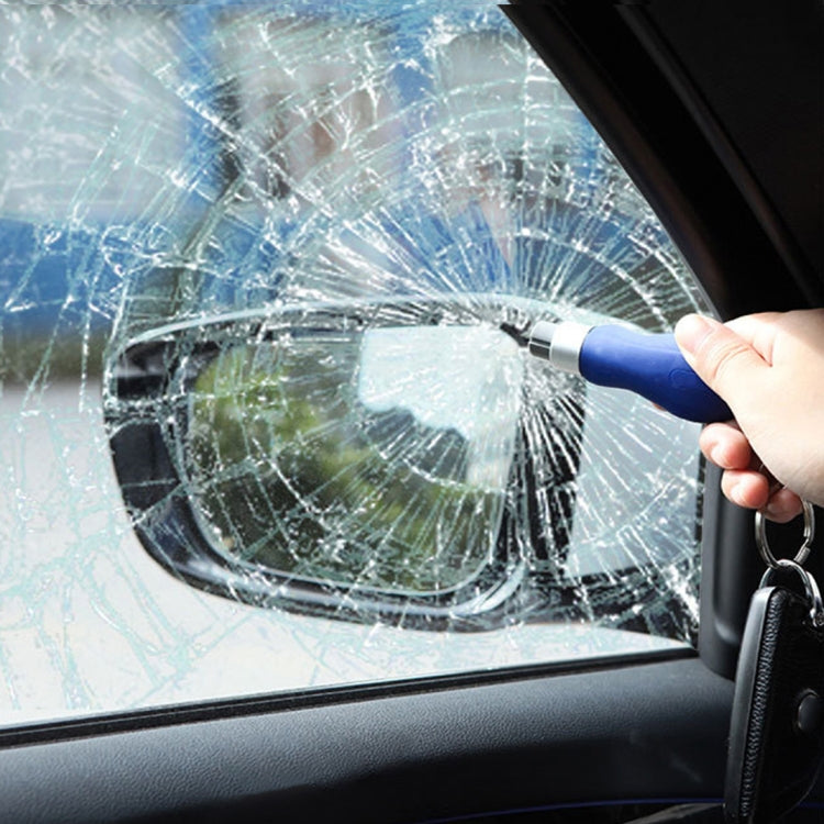 2 in 1 Mini Car Safety Rescue Hammer Life Saving Escape Emergency Hammer Seat Belt Cutter Window Glass Breaker (Yellow) - Emergency Hammer by buy2fix | Online Shopping UK | buy2fix