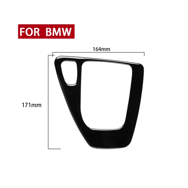 For BMW 3 Series E90/E92 2005-2012 Car Gear Panel Decoration Sticker, Left Drive - In Car by buy2fix | Online Shopping UK | buy2fix