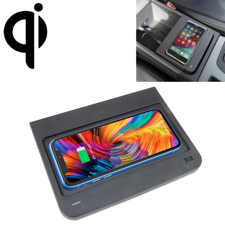 Car Qi Standard Wireless Charger 10W Quick Charging for Audi Q5 / SQ5 2017-2021, Left Driving - Wireless Charging Pads by Baseus | Online Shopping UK | buy2fix