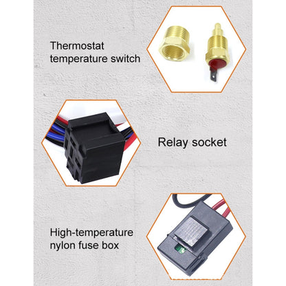 Car Fan Radiator Repair Parts Temperature Sensor Cooling Fan Thermostat - In Car by buy2fix | Online Shopping UK | buy2fix