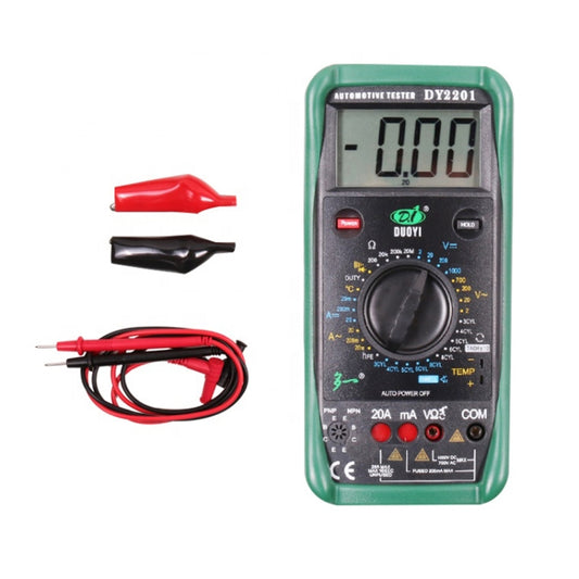 DUOYI DY2201 Car High-precision Digital Automobile Multi-function Maintenance Automatic Universal Meter - Electronic Test by DUOYI | Online Shopping UK | buy2fix