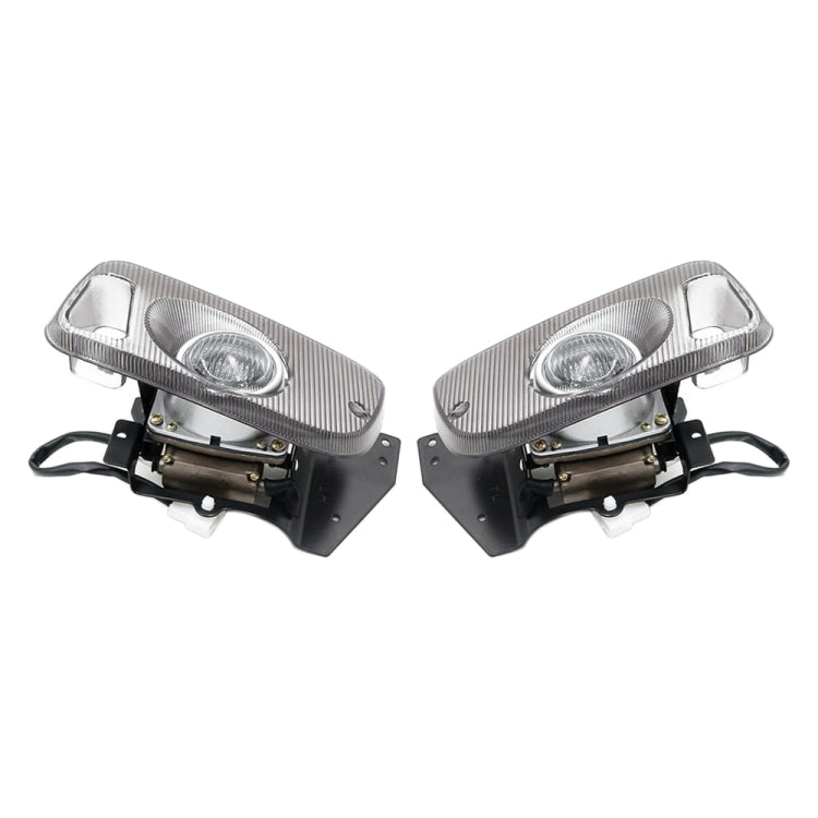 1 Pair Car Modified Front Fog Light for Honda Civic 1992-1995 (White Light) - In Car by buy2fix | Online Shopping UK | buy2fix