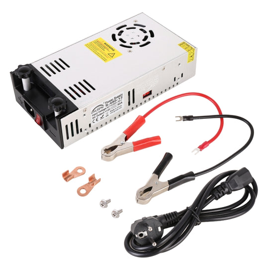 S-480-12 DC12V 480W 40A DIY Regulated DC Switching Power Supply Power Inverter with Clip, EU Plug - In Car by buy2fix | Online Shopping UK | buy2fix