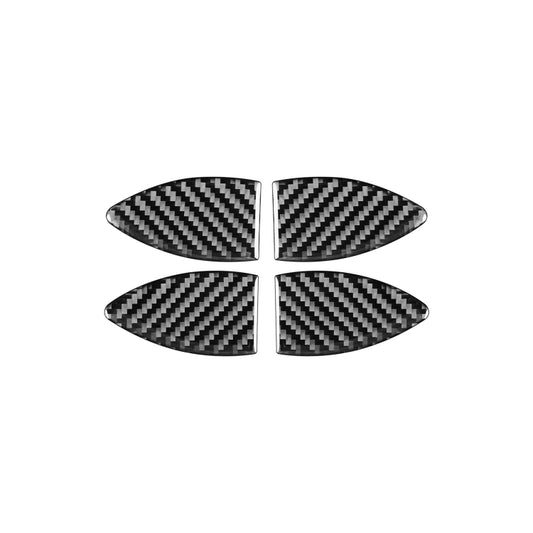 Carbon Fiber Car Inner Door Bowl Decorative Sticker for Toyota Old RAV4 2006-2013,Left and Right Drive Universal - In Car by buy2fix | Online Shopping UK | buy2fix