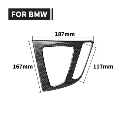 Car Carbon Fiber Gear Position Panel Decorative Sticker for BMW 2013-2017 3 Series F30 / 3GTSeries F34, Right Drive -  by buy2fix | Online Shopping UK | buy2fix
