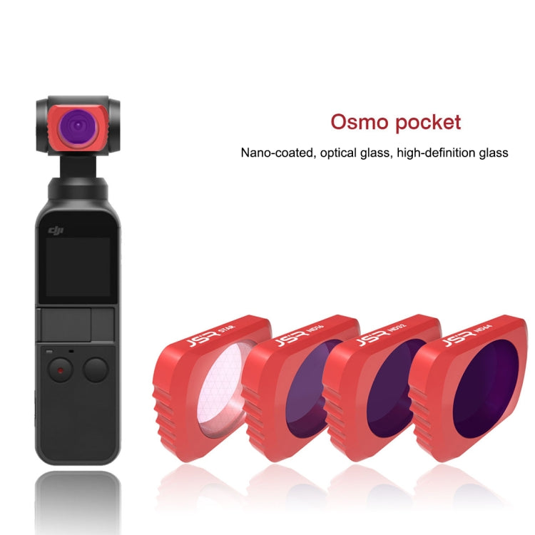 4 in 1  HD Slim ND8 & ND16  & CPL & ND32 & ND64 Lens Filter for DJI OSMO Pocket - DJI & GoPro Accessories by JSR | Online Shopping UK | buy2fix