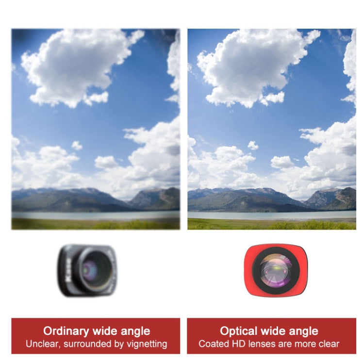 JSR 3 in 1 CR Super Wide Angle Lens 12.5X Macro Lens + CPL Lens Filter Set for DJI OSMO Pocket - DJI & GoPro Accessories by JSR | Online Shopping UK | buy2fix