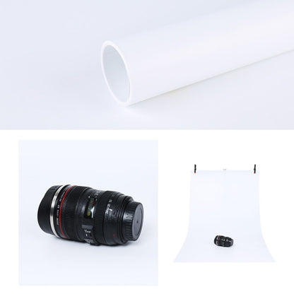 100x200cm PVC Paper Matte Photography Background(White) - Camera Accessories by buy2fix | Online Shopping UK | buy2fix