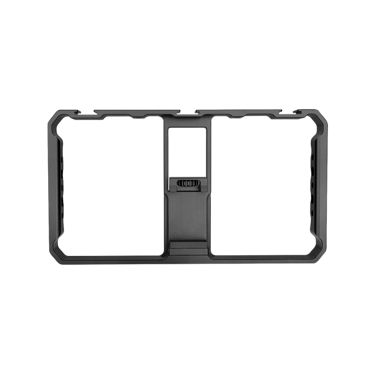 YELANGU  PC06 YLG0909A Vlogging Live Broadcast Smartphone Metal Cage Video Rig Filmmaking Recording Handle Stabilizer Bracket for iPhone, Galaxy, Huawei, Xiaomi, HTC, LG, Google, and Other Smartphones(Black) - Consumer Electronics by YELANGU | Online Shopping UK | buy2fix