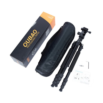TRIOPO Oubao A-608S  Adjustable Portable  Aluminum Alloy Tripod with Ball Head for SLR Camera - Camera Accessories by TRIOPO | Online Shopping UK | buy2fix
