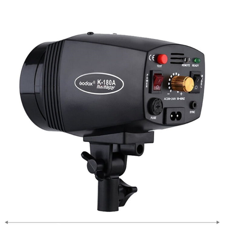 Godox K-180A Mini Master 180Ws Studio Flash Light Photo Flash Speedlight(EU Plug) - Shoe Mount Flashes by Godox | Online Shopping UK | buy2fix