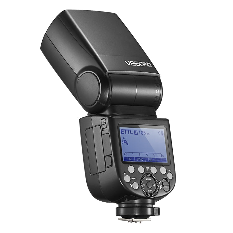 Godox V860 III-C 2.4GHz Wireless TTL II HSS Flash Speedlite for Canon(Black) - Camera Accessories by Godox | Online Shopping UK | buy2fix