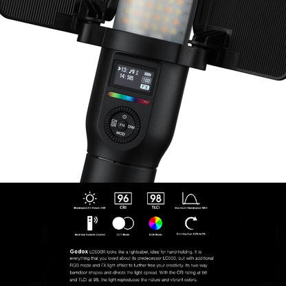 Godox LC500R RGB Full Color LED Light Stick Handheld Fill Light with Remote Control(AU Plug) - Camera Accessories by Godox | Online Shopping UK | buy2fix