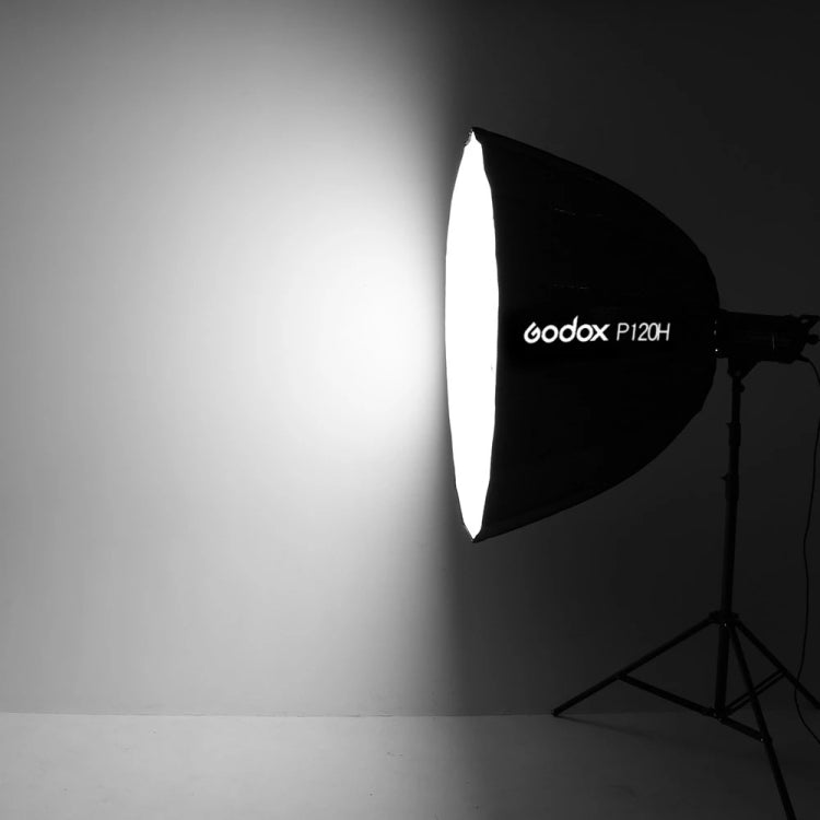 Godox P120H 120cm Deep Parabolic Softbox Reflector Diffuser Studio Light Box (Black) -  by Godox | Online Shopping UK | buy2fix