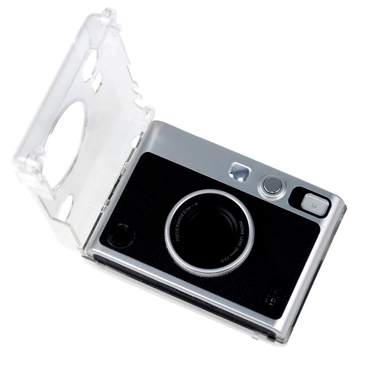 Protective Crystal Shell Case with Strap for FUJIFILM Instax mini EVO (Transparent) - Camera Accessories by buy2fix | Online Shopping UK | buy2fix