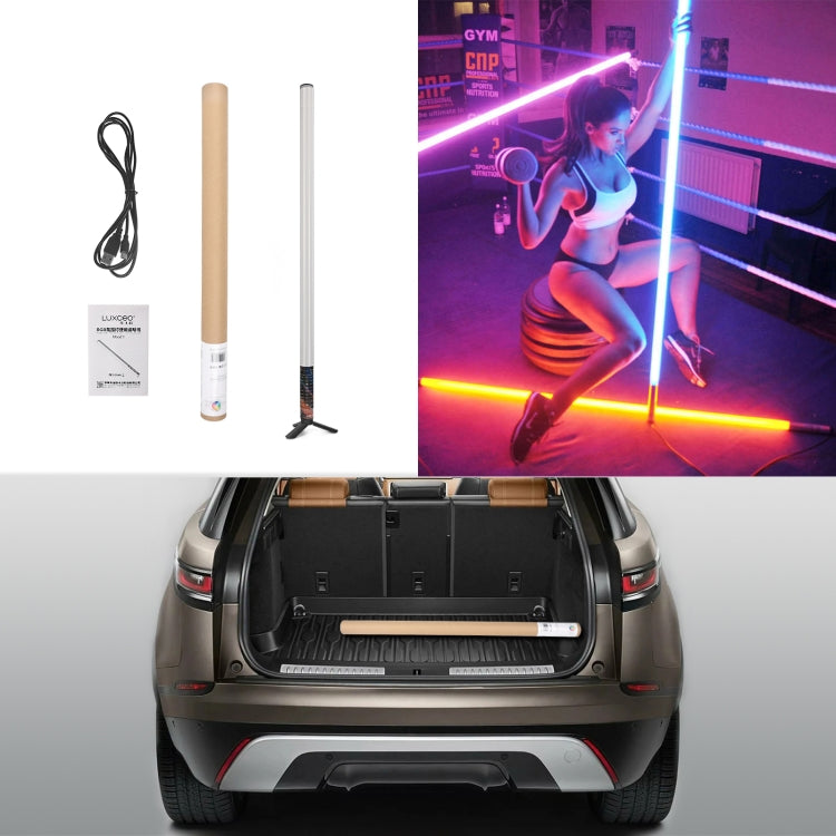 LUXCeO Mood1 85cm RGB Colorful Atmosphere Rhythm LED Stick Handheld Video Photo Fill Light, No Tripod -  by LUXCeO | Online Shopping UK | buy2fix