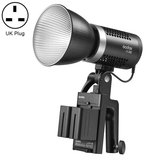 Godox ML60 60W LED Light 5600K Video Studio Flash Light(UK Plug) - Camera Accessories by Godox | Online Shopping UK | buy2fix