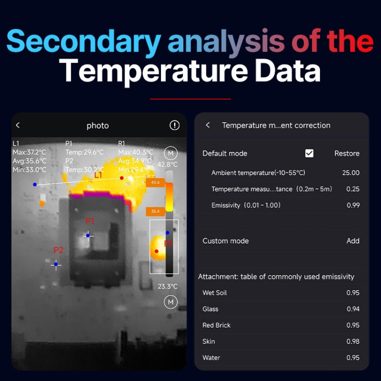 InfiRay P2 Pro Type-C Smartphones Thermal Camera Night Vision Infrared Thermal Imager with Magnetic Macro Lens (Grey) - Consumer Electronics by InfiRay | Online Shopping UK | buy2fix