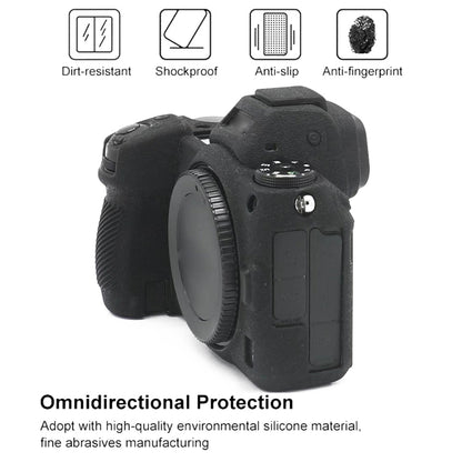 For Nikon Z7 II Soft Silicone Protective Case (Black) - Camera Accessories by buy2fix | Online Shopping UK | buy2fix