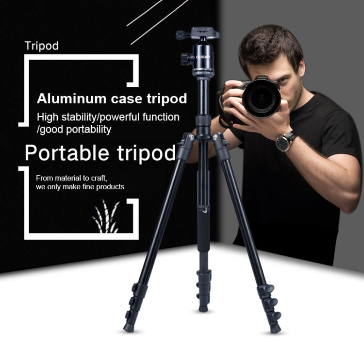 TRIOPO Oubao A-308S Adjustable Portable  Aluminum Alloy Tripod with Ball Head for SLR Camera - Tripods by TRIOPO | Online Shopping UK | buy2fix