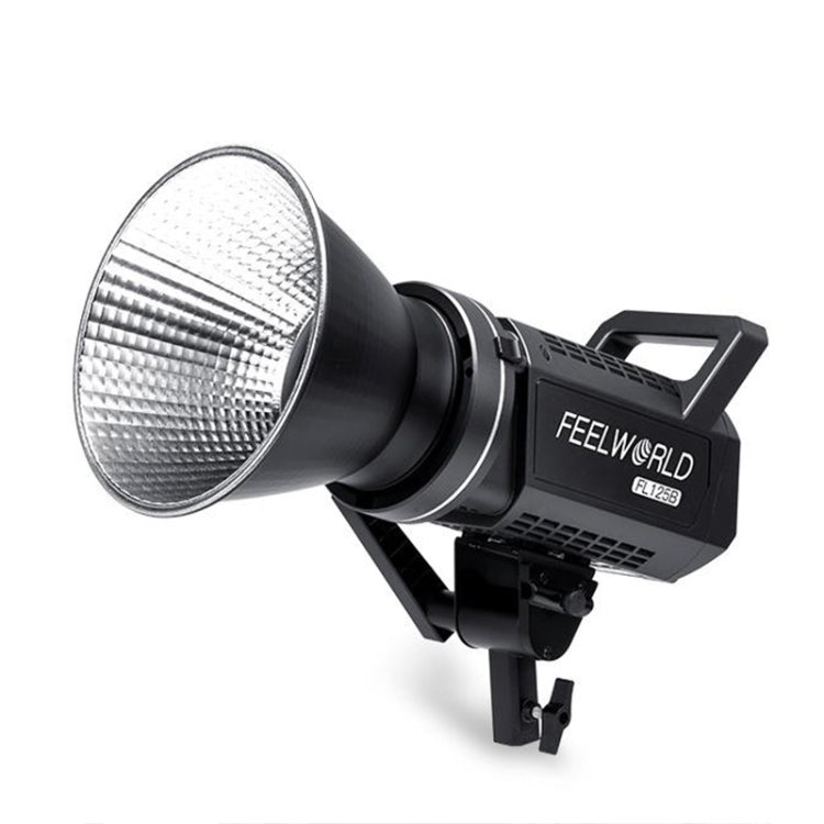 FEELWORLD FL125B 125W Bi-color Point Source Video Light, Bluetooth APP Control(AU Plug) - Shoe Mount Flashes by FEELWORLD | Online Shopping UK | buy2fix