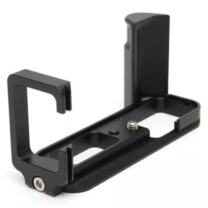 FITTEST X-T20 Vertical Shoot Quick Release L Plate Bracket Base Holder for FUJI X-T20 / X-T10 (Black) - Camera Accessories by FITTEST | Online Shopping UK | buy2fix
