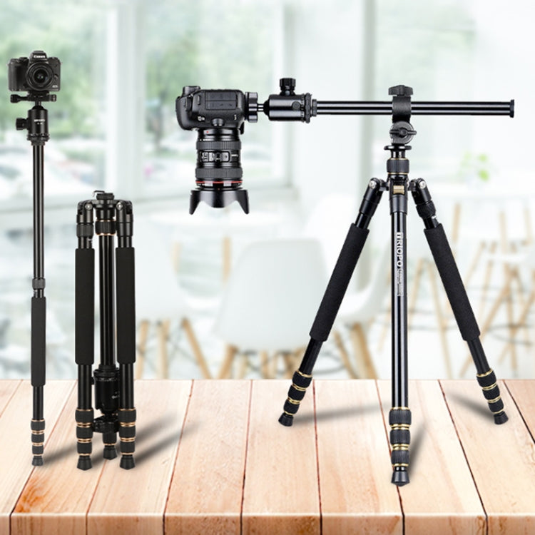 TRIOPO 652 Horizontal Arm Tripod Mount Quick Release Center Column Boom Bracket with Tripod Ball-Head - Camera Accessories by TRIOPO | Online Shopping UK | buy2fix