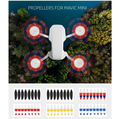 8PCS/Set Sunnylife 4726F-CS Low Noise Quick-release Wing Propellers Drone Accessories for DJI Mavic Mini(Blue) - DJI & GoPro Accessories by Sunnylife | Online Shopping UK | buy2fix