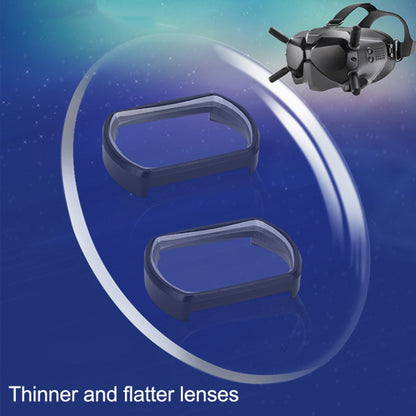 RCSTQ 2 PCS 250 Degree Myopia Glasses Lens Vision Correction Aspherical Lens for DJI FPV Goggles V2 - DJI & GoPro Accessories by RCSTQ | Online Shopping UK | buy2fix