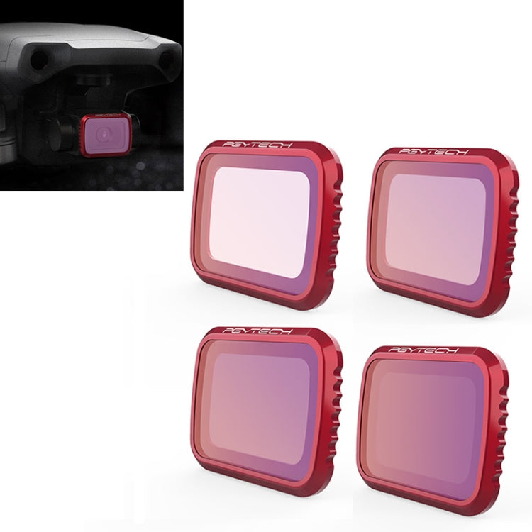 4 PCS PGYTECH P-16A-034 ND8 / 16 / 32 / 64 Lens Filter for DJI Mavic Air 2 Drone Accessories - DJI & GoPro Accessories by PGYTECH | Online Shopping UK | buy2fix