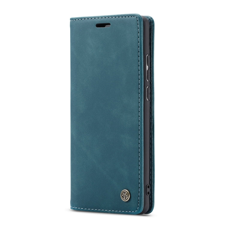 CaseMe-013 Multi-functional Retro Frosted Horizontal Flip Leather Case with Card Slot & Holder & Wallet For Galaxy A20e(Blue) - Galaxy Phone Cases by CaseMe | Online Shopping UK | buy2fix