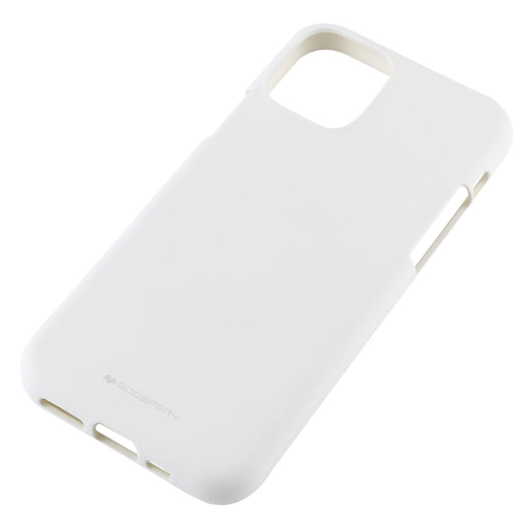 GOOSPERY SOFE FEELING TPU Shockproof and Scratch Case for iPhone 11 Pro Max(White) - iPhone 11 Pro Max Cases by GOOSPERY | Online Shopping UK | buy2fix