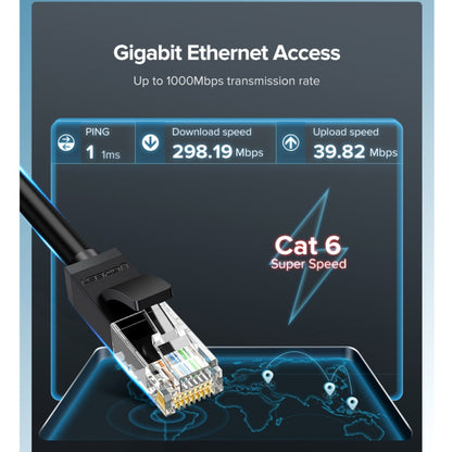 UGREEN NW102 Cat6 RJ45 Household Gigabit Twisted Pair Round Ethernet Cable, Length:10m - Lan Cable and Tools by UGREEN | Online Shopping UK | buy2fix