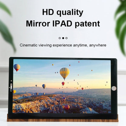 12 Inch Log HD Mobile Phone Screen Amplifier(Coffee Wood Grain) - Screen Magnifier by buy2fix | Online Shopping UK | buy2fix