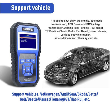 KONNWEI KW450 Car 2.8 inch TFT Color Screen Battery Tester Support 2 Languages / System  XP WIN7 WIN8 WIN10 - In Car by KONNWEI | Online Shopping UK | buy2fix