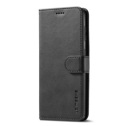 For Samsung Galaxy S21 5G LC.IMEEKE Calf Texture Horizontal Flip Leather Case with Holder & Card Slots & Wallet(Black) - Galaxy S21 5G Cases by LC.IMEEKE | Online Shopping UK | buy2fix