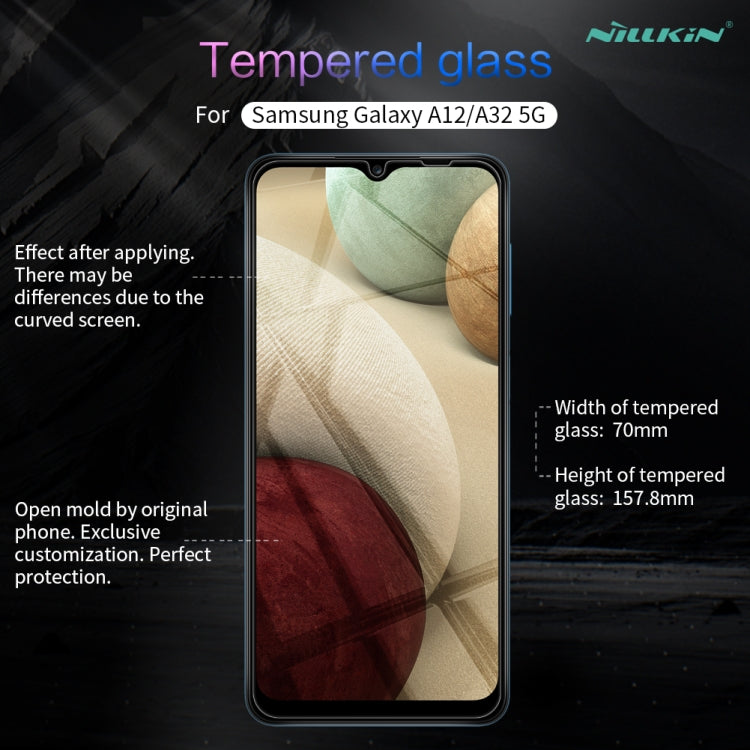 For Samsung Galaxy A12 & A32 5G NILLKIN H Explosion-proof Tempered Glass Film - Galaxy Tempered Glass by NILLKIN | Online Shopping UK | buy2fix