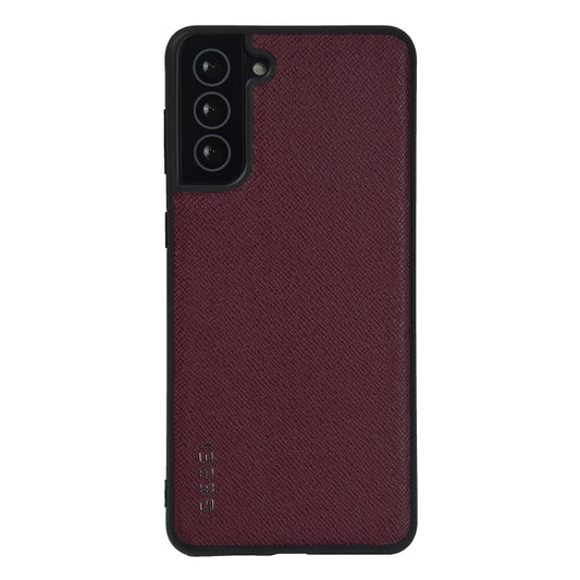 For Samsung Galaxy S21 Ultra 5G GEBEI Full-coverage Shockproof Leather Protective Case(Red) - Galaxy S21 Ultra 5G Cases by GEBEI | Online Shopping UK | buy2fix