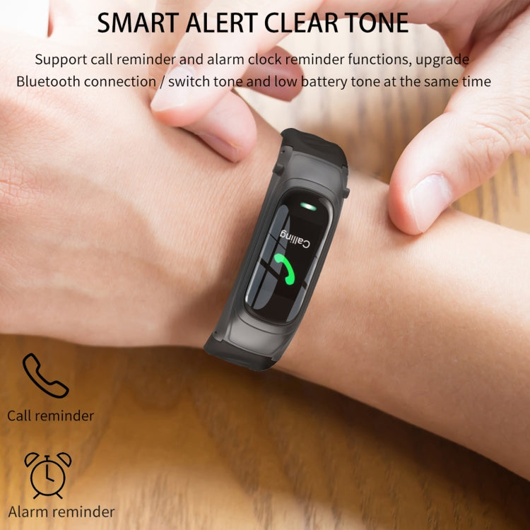 B9 0.96 inch TFT Color Screen AI Voice Smart Bracelet, Support Reject Call / Sleep Monitoring / Heart Rate Monitoring(Gold) - Smart Wear by buy2fix | Online Shopping UK | buy2fix