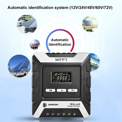 MPPT Solar Controller 12V / 24V / 48V Automatic Identification Charging Controller with Dual USB Output, Model:10A - Consumer Electronics by buy2fix | Online Shopping UK | buy2fix