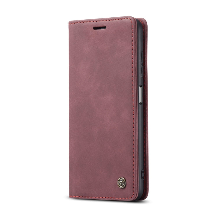 For Xiaomi Redmi Note 10 4G / Note 10s CaseMe 013 Multifunctional Horizontal Flip Leather Case with Holder & Card Slot & Wallet(Wine Red) - Xiaomi Cases by CaseMe | Online Shopping UK | buy2fix