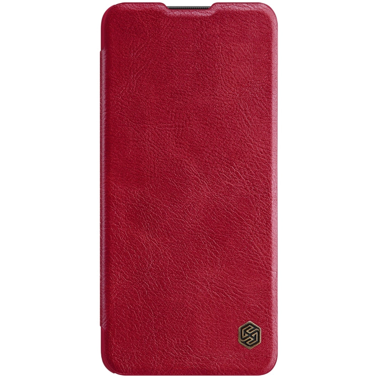 For OnePlus 9 (IN/CN Version) NILLKIN QIN Series Crazy Horse Texture Horizontal Flip Leather Case with Card Slot(Red) - OnePlus Cases by NILLKIN | Online Shopping UK | buy2fix