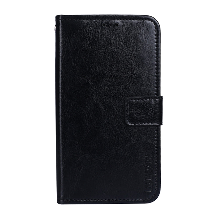 For Ulefone Armor 11 5G idewei Crazy Horse Texture Horizontal Flip Leather Case with Holder & Card Slots & Wallet(Black) - Ulefone Cases by idewei | Online Shopping UK | buy2fix