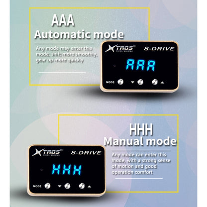 For Mitsubishi Challenger 2008-2015 TROS 8-Drive Potent Booster Electronic Throttle Controller Speed Booster - In Car by TROS | Online Shopping UK | buy2fix