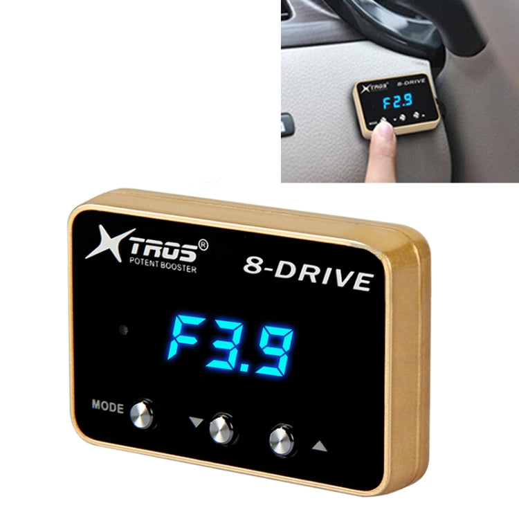 For Volkswagen Golf V 2004-2008 TROS 8-Drive Potent Booster Electronic Throttle Controller Speed Booster - In Car by TROS | Online Shopping UK | buy2fix